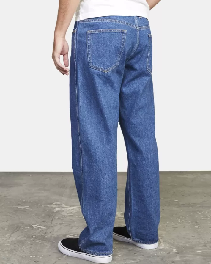RVCA Calça Jeans Americana Relaxed Fit Denim Masculino | OCBEDJ-546< Calça Jeans