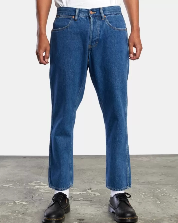 RVCA Calça Jeans New Dawn Em Linha Reta Fit Denim Masculino | BICTKG-537< Calça Jeans