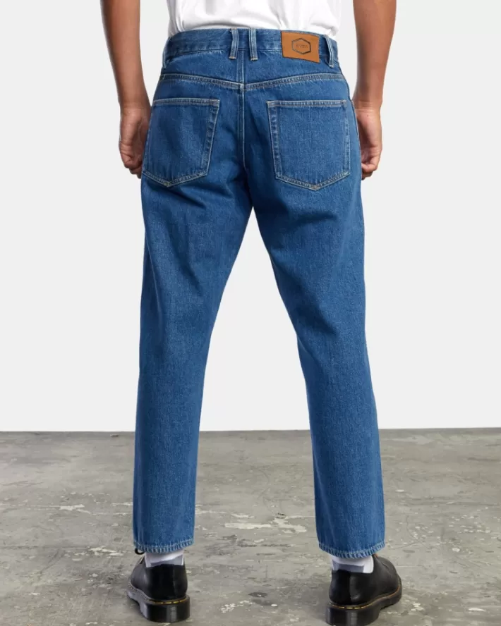 RVCA Calça Jeans New Dawn Em Linha Reta Fit Denim Masculino | BICTKG-537< Calça Jeans