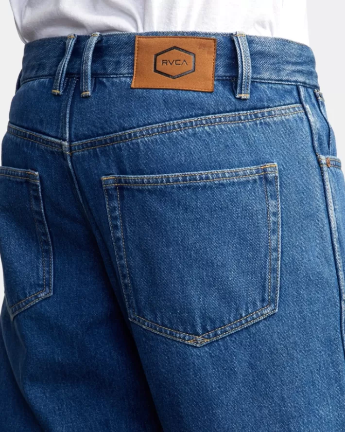 RVCA Calça Jeans New Dawn Em Linha Reta Fit Denim Masculino | BICTKG-537< Calça Jeans
