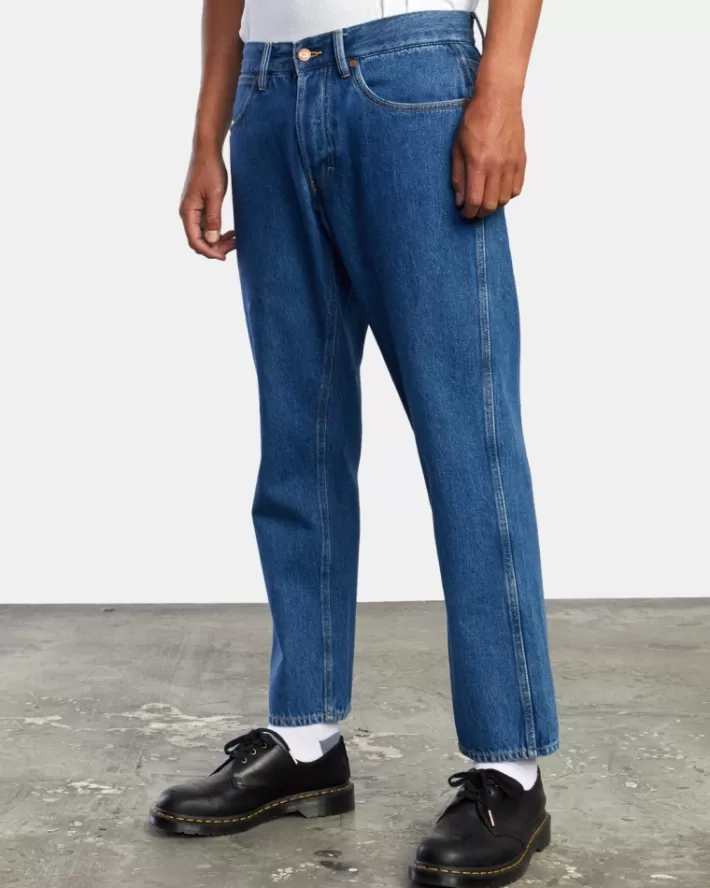 RVCA Calça Jeans New Dawn Em Linha Reta Fit Denim Masculino | BICTKG-537< Calça Jeans