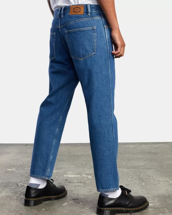 RVCA Calça Jeans New Dawn Em Linha Reta Fit Denim Masculino | BICTKG-537< Calça Jeans