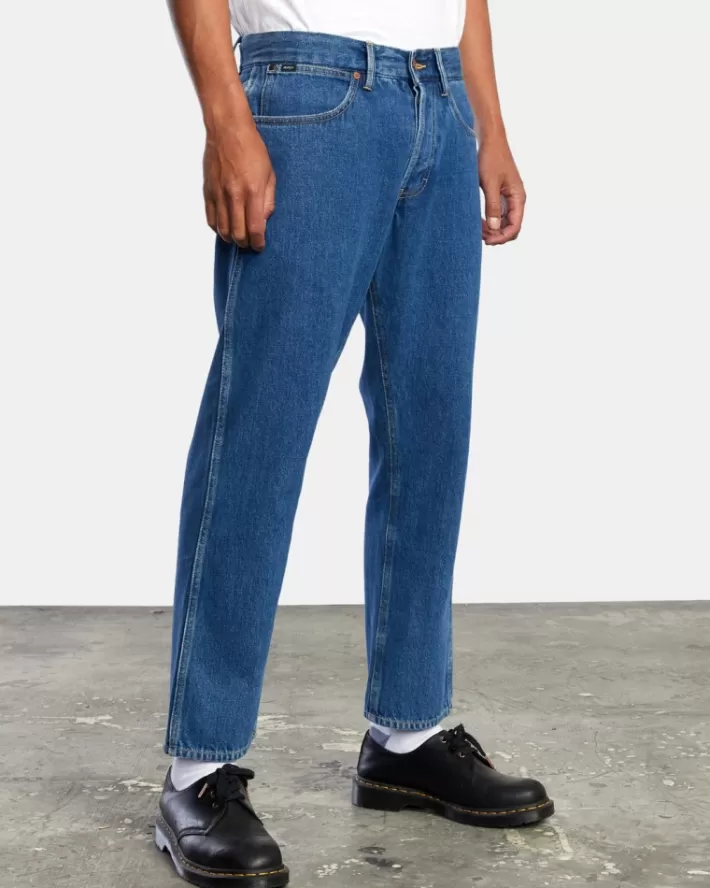 RVCA Calça Jeans New Dawn Em Linha Reta Fit Denim Masculino | BICTKG-537< Calça Jeans