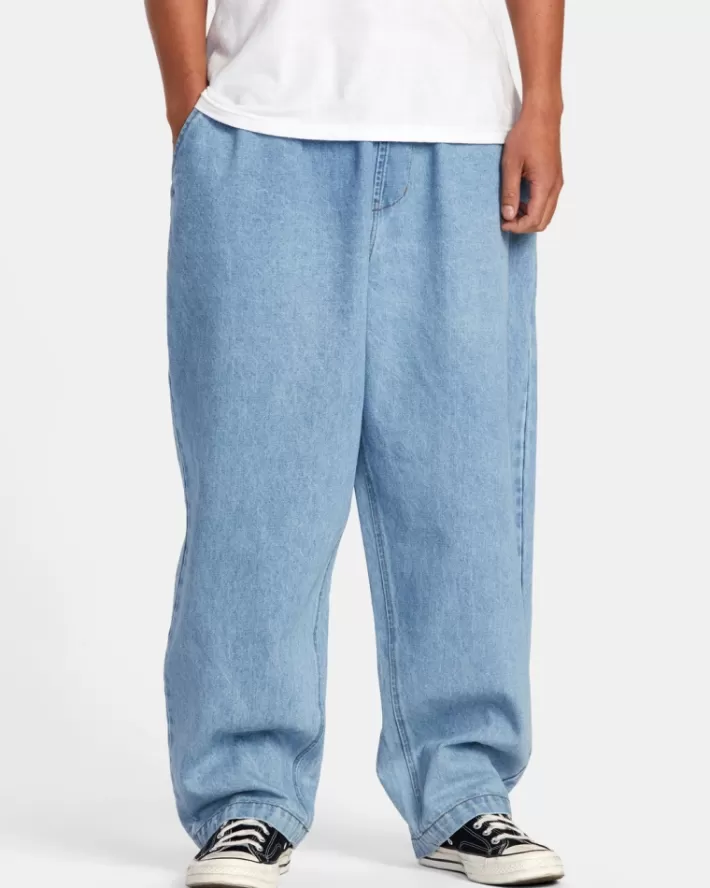 RVCA Calça Jeans Zach Allen Elastic Denim Masculino | LMOAPC-739< Calça Jeans