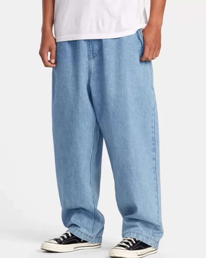 RVCA Calça Jeans Zach Allen Elastic Denim Masculino | LMOAPC-739< Calça Jeans