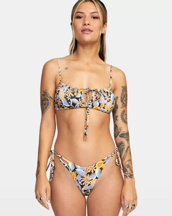 RVCA Calças De Biquíni Avant Gardner Cheeky Feminino | PDHBEC-813<MULHER Calças De Biquíni