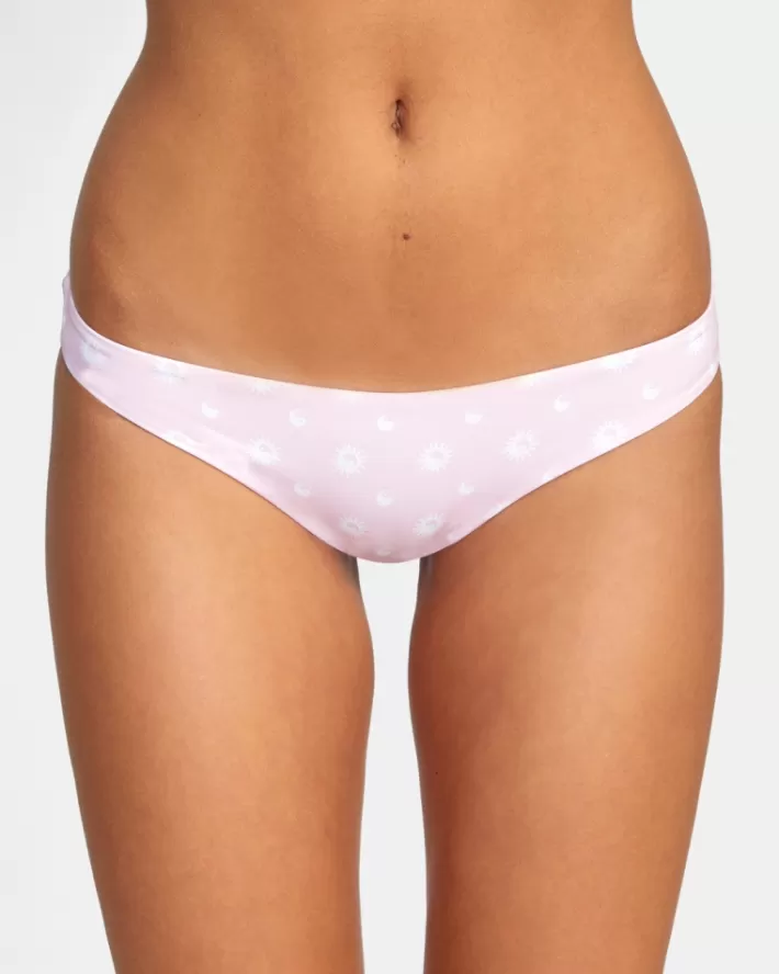 RVCA Calças De Biquíni Balance Act Cheeky Feminino | LQRNZF-850<MULHER Calças De Biquíni