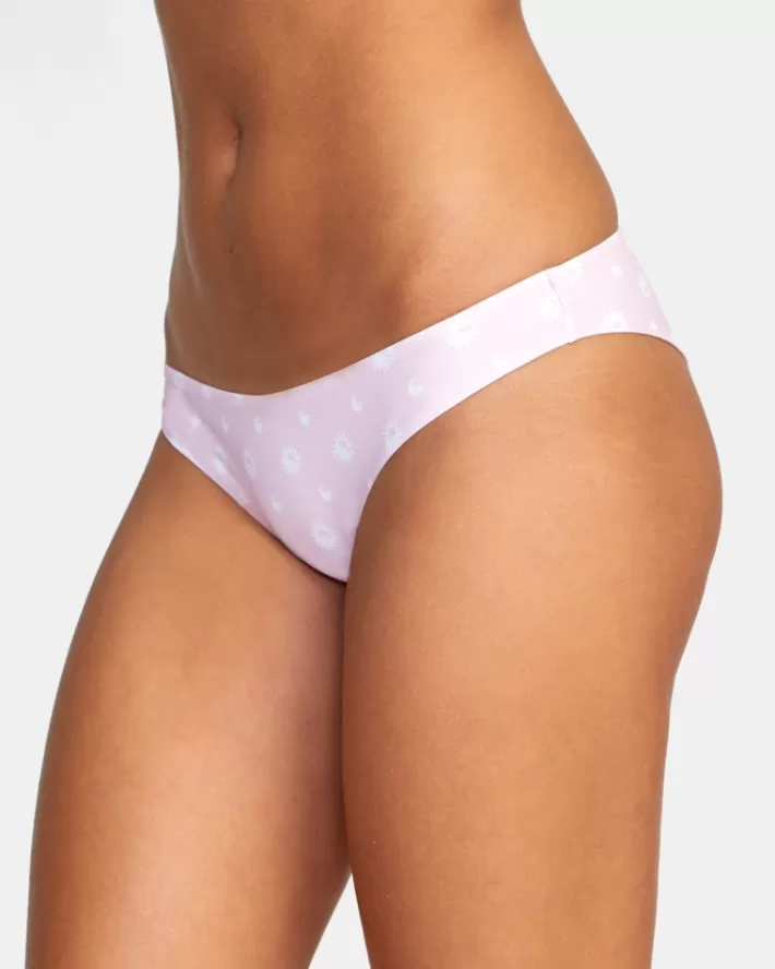 RVCA Calças De Biquíni Balance Act Cheeky Feminino | LQRNZF-850<MULHER Calças De Biquíni