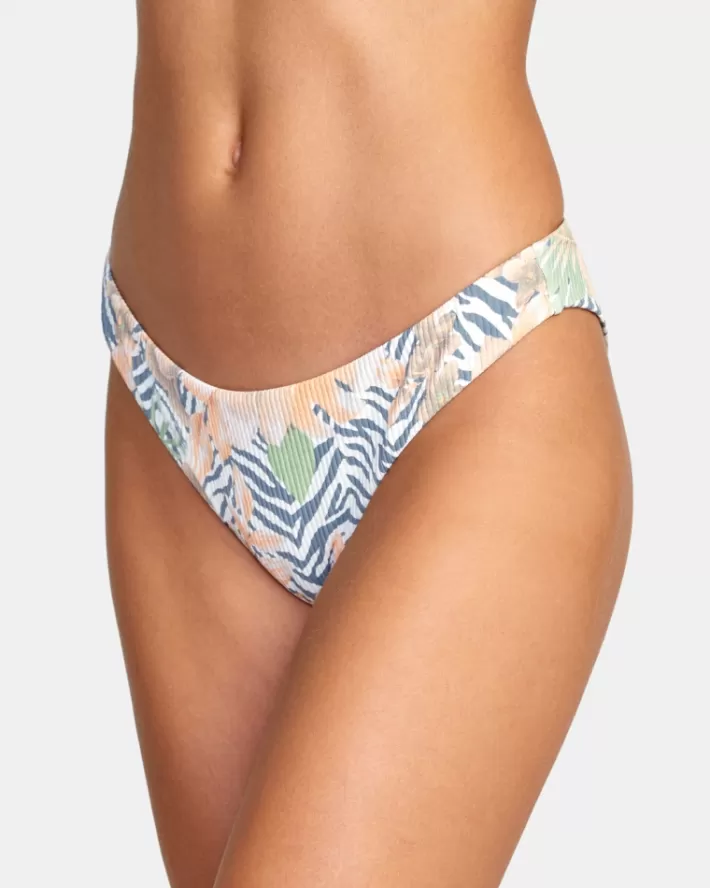 RVCA Calças De Biquíni Bazaar Cheeky Feminino | CTRNML-237<MULHER Calças De Biquíni