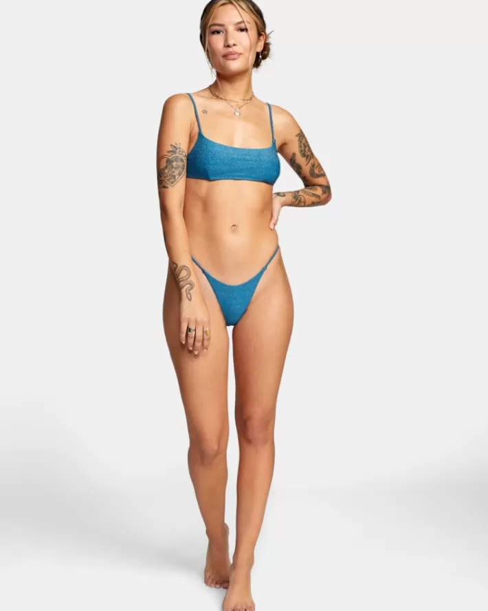 RVCA Calças De Biquíni Brightside Skimpy French Feminino | QWSRPU-106<MULHER Calças De Biquíni