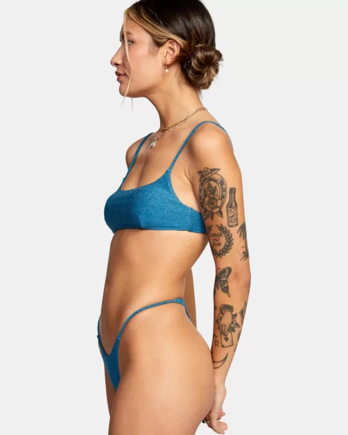RVCA Calças De Biquíni Brightside Skimpy French Feminino | QWSRPU-106<MULHER Calças De Biquíni