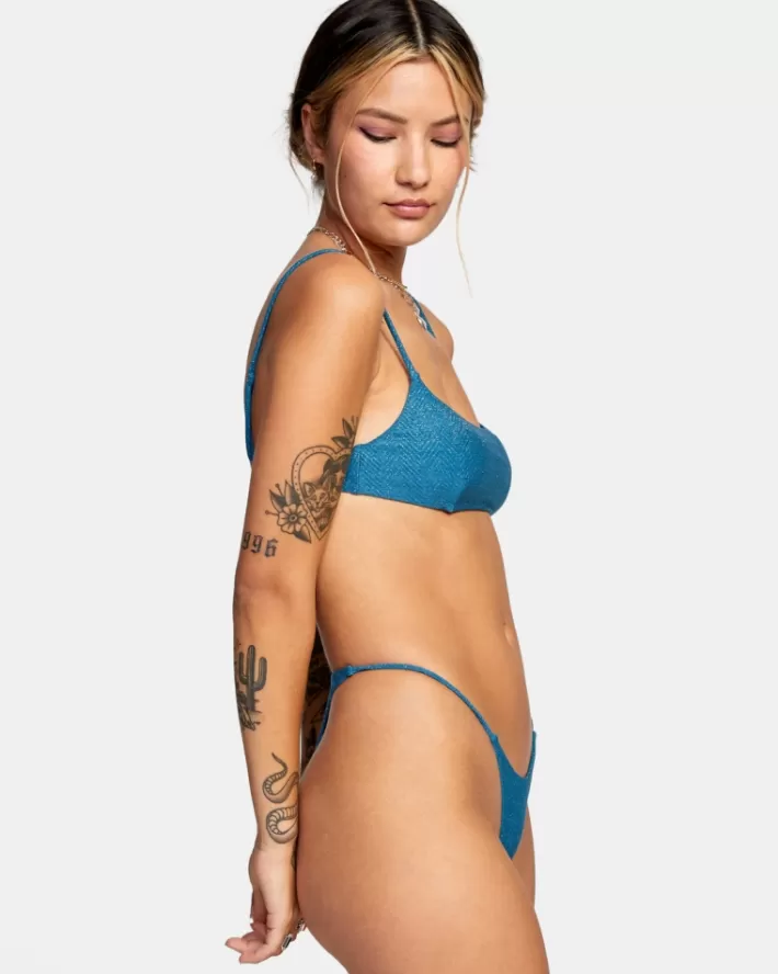 RVCA Calças De Biquíni Brightside Skimpy French Feminino | QWSRPU-106<MULHER Calças De Biquíni