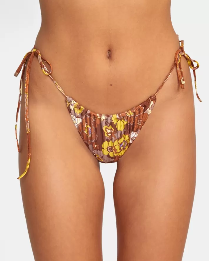 RVCA Calças De Biquíni Earth Bloom Medium French Feminino | CKSPTB-715<MULHER Calças De Biquíni