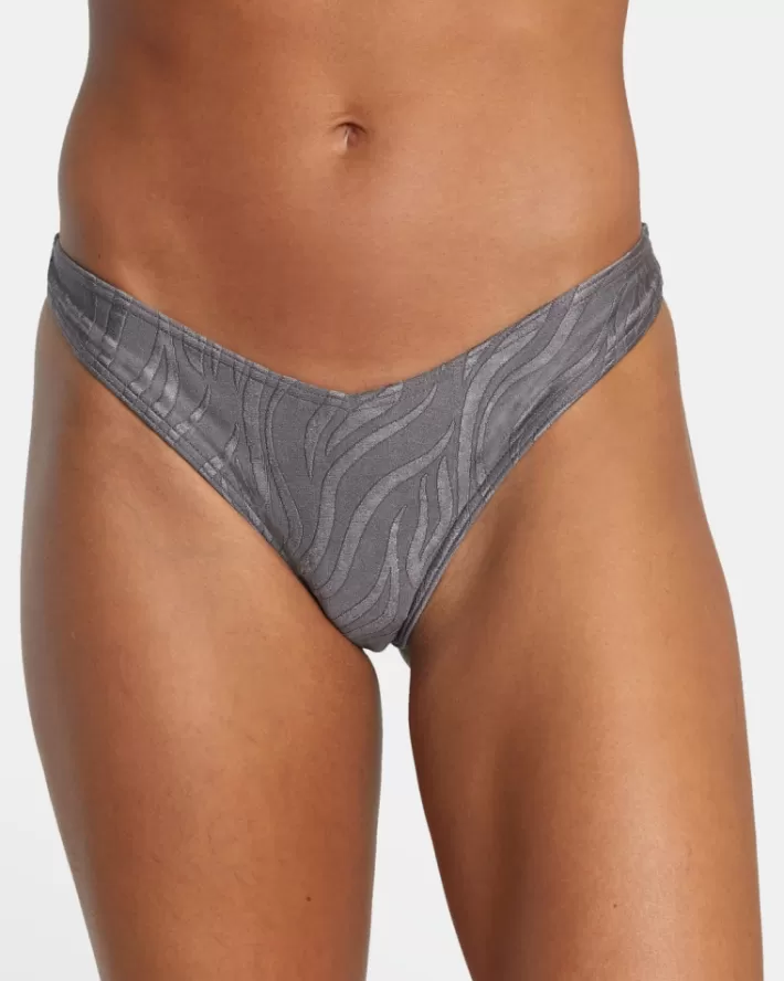 RVCA Calças De Biquíni Feral Skimpy French Feminino | ZKEFLP-051<MULHER Calças De Biquíni