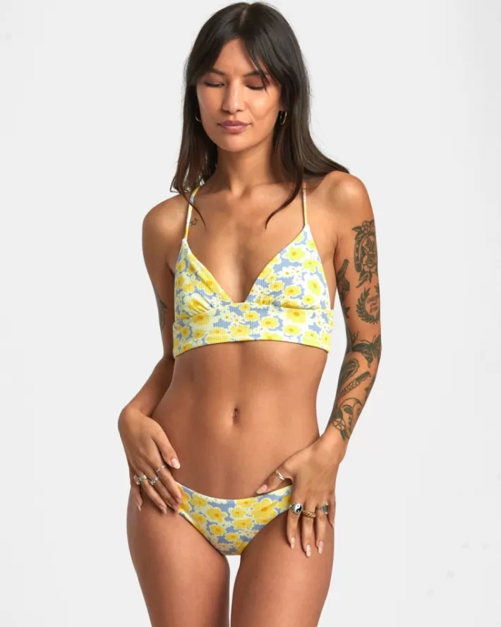 RVCA Calças De Biquíni Freya Cheeky Feminino | KHWOVS-204<MULHER Calças De Biquíni