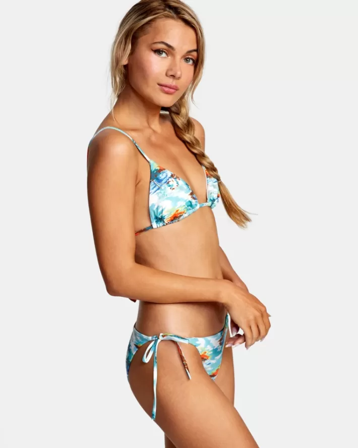 RVCA Calças De Biquíni Hot Tropic Medio-Rise Feminino | WGQLOJ-891<MULHER Calças De Biquíni