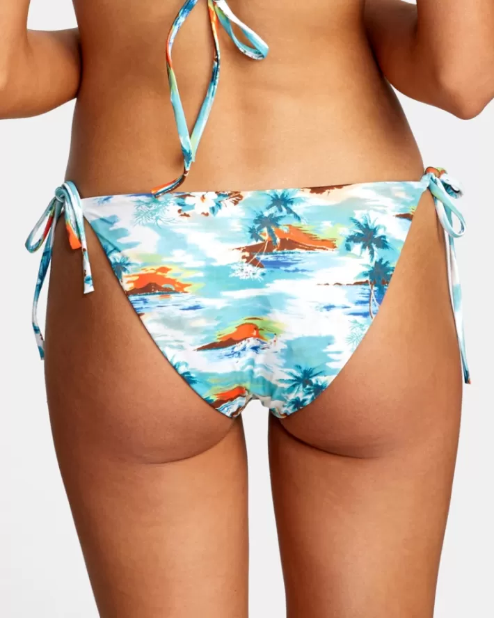 RVCA Calças De Biquíni Hot Tropic Medio-Rise Feminino | WGQLOJ-891<MULHER Calças De Biquíni