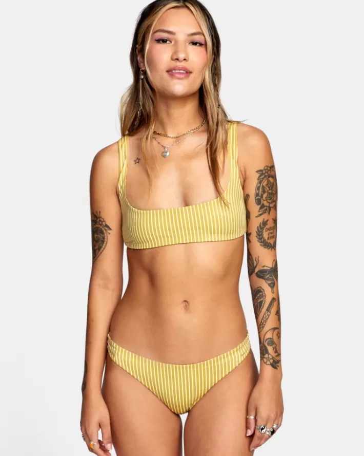 RVCA Calças De Biquíni June Bloom Reversible Feminino | STKLJP-472<MULHER Calças De Biquíni