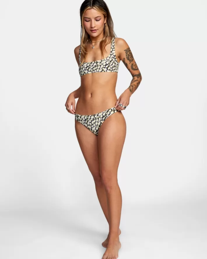 RVCA Calças De Biquíni June Bloom Reversible Feminino | STKLJP-472<MULHER Calças De Biquíni