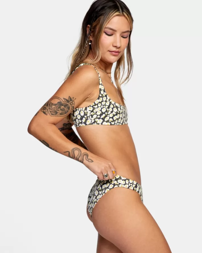 RVCA Calças De Biquíni June Bloom Reversible Feminino | STKLJP-472<MULHER Calças De Biquíni
