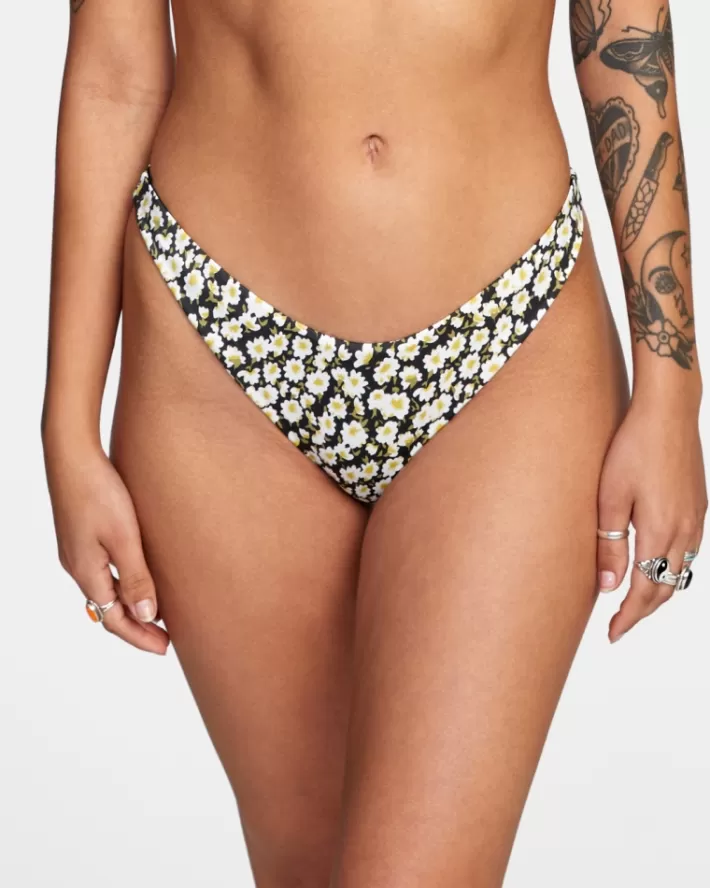 RVCA Calças De Biquíni June Bloom Skimpy French Feminino | HJEMLZ-378<MULHER Calças De Biquíni