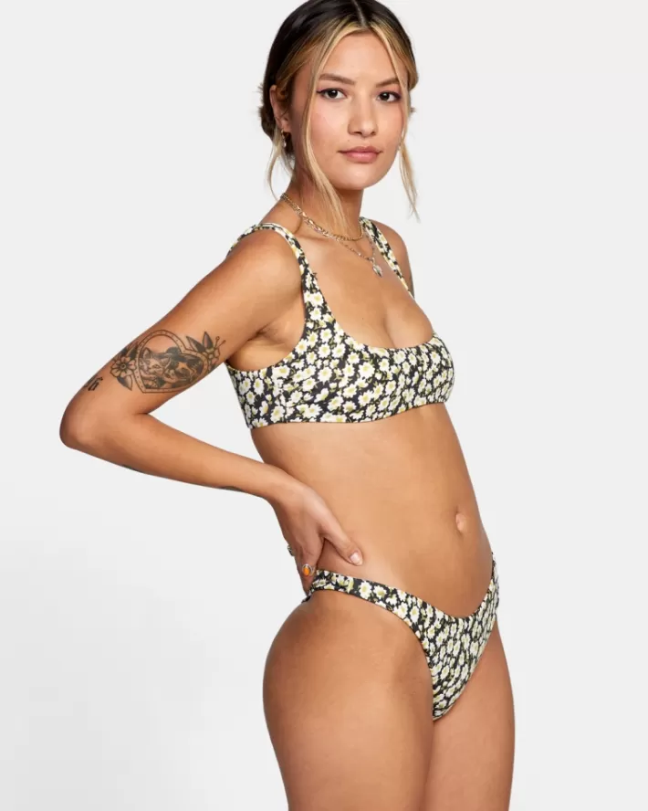 RVCA Calças De Biquíni June Bloom Skimpy French Feminino | HJEMLZ-378<MULHER Calças De Biquíni