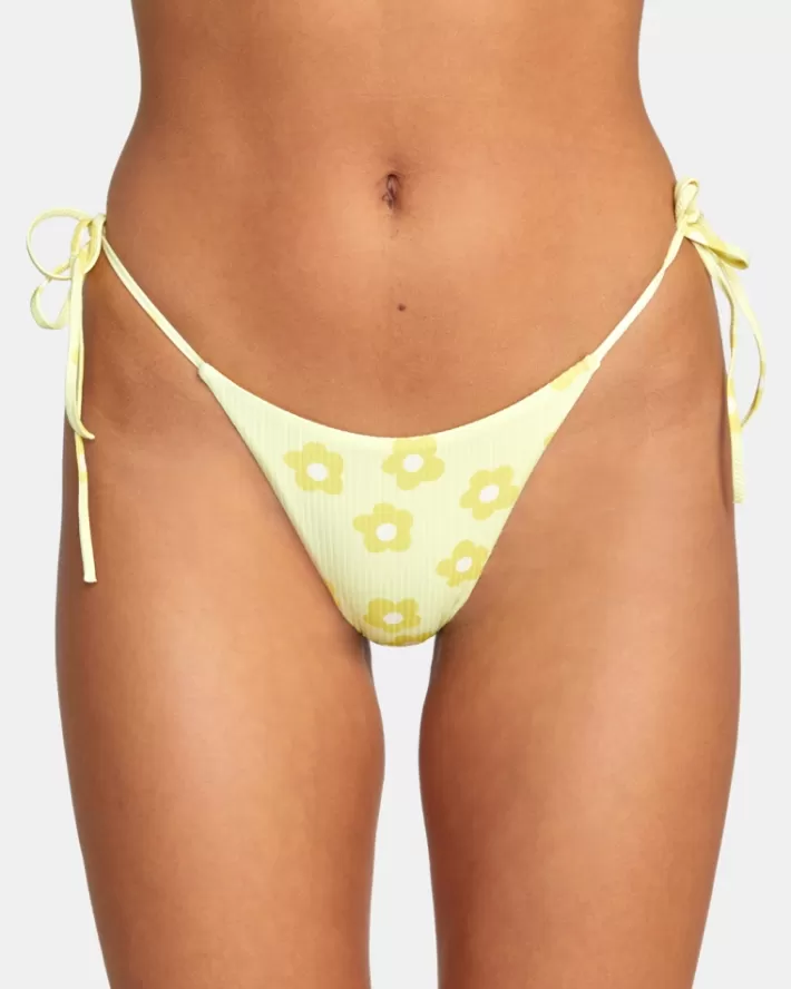 RVCA Calças De Biquíni Keen Tie Medium French Feminino | BHVCAE-627<MULHER Calças De Biquíni