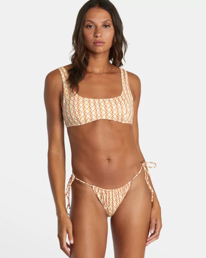 RVCA Calças De Biquíni Optics Chinelos Tie Medium French Feminino | RDPUHS-657<MULHER Calças De Biquíni