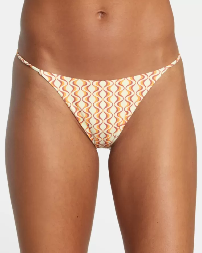 RVCA Calças De Biquíni Optics Ultra Skimpy French Feminino | TXASWK-234<MULHER Calças De Biquíni