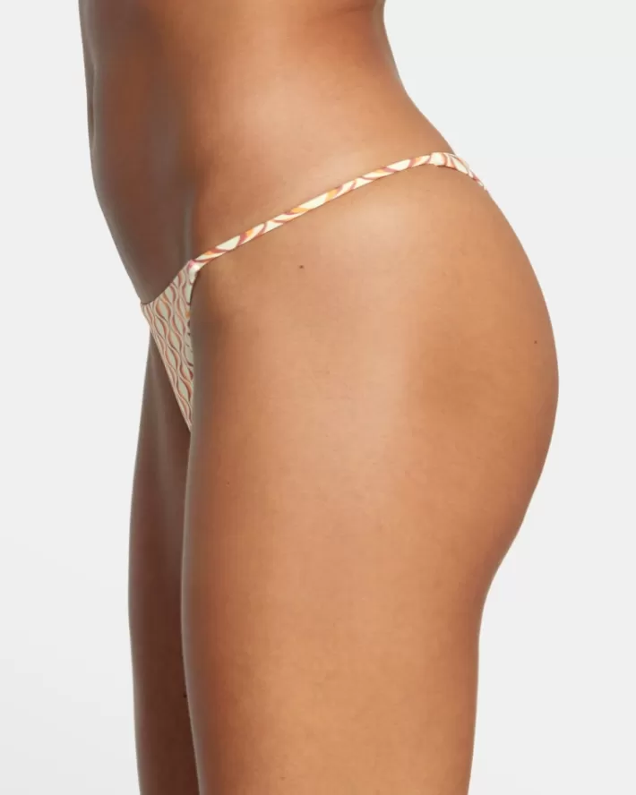RVCA Calças De Biquíni Optics Ultra Skimpy French Feminino | TXASWK-234<MULHER Calças De Biquíni