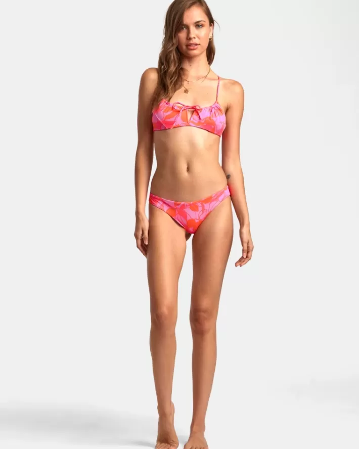 RVCA Calças De Biquíni Peony Cheeky Feminino | AZQXSN-596<MULHER Calças De Biquíni