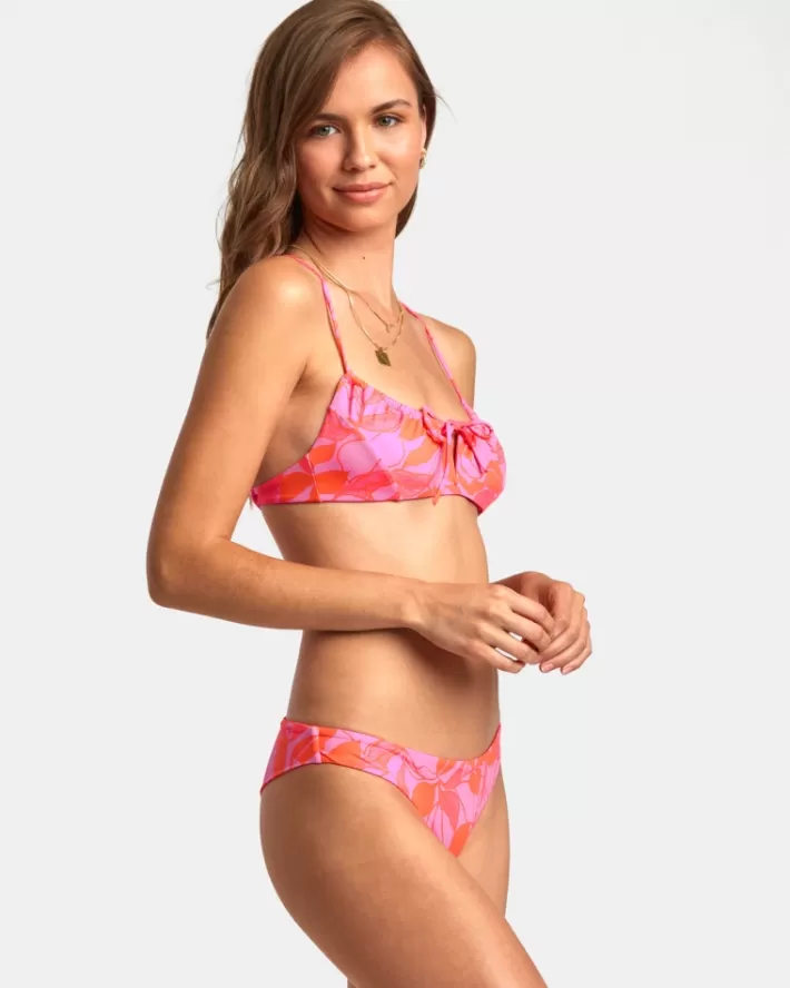 RVCA Calças De Biquíni Peony Cheeky Feminino | AZQXSN-596<MULHER Calças De Biquíni