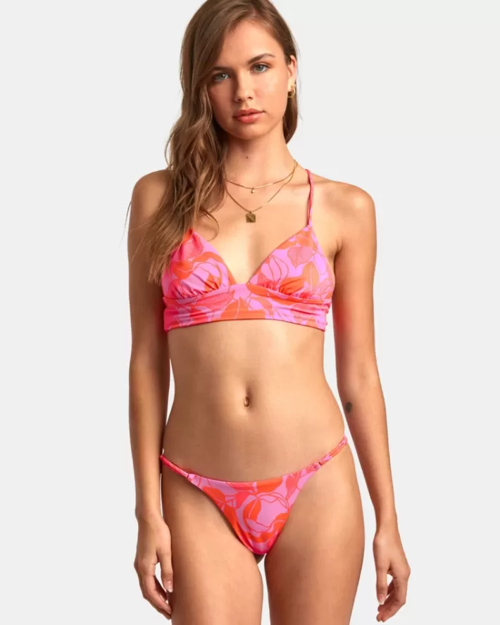 RVCA Calças De Biquíni Peony Ultra Skimpy Feminino | HJDXTW-256<MULHER Calças De Biquíni