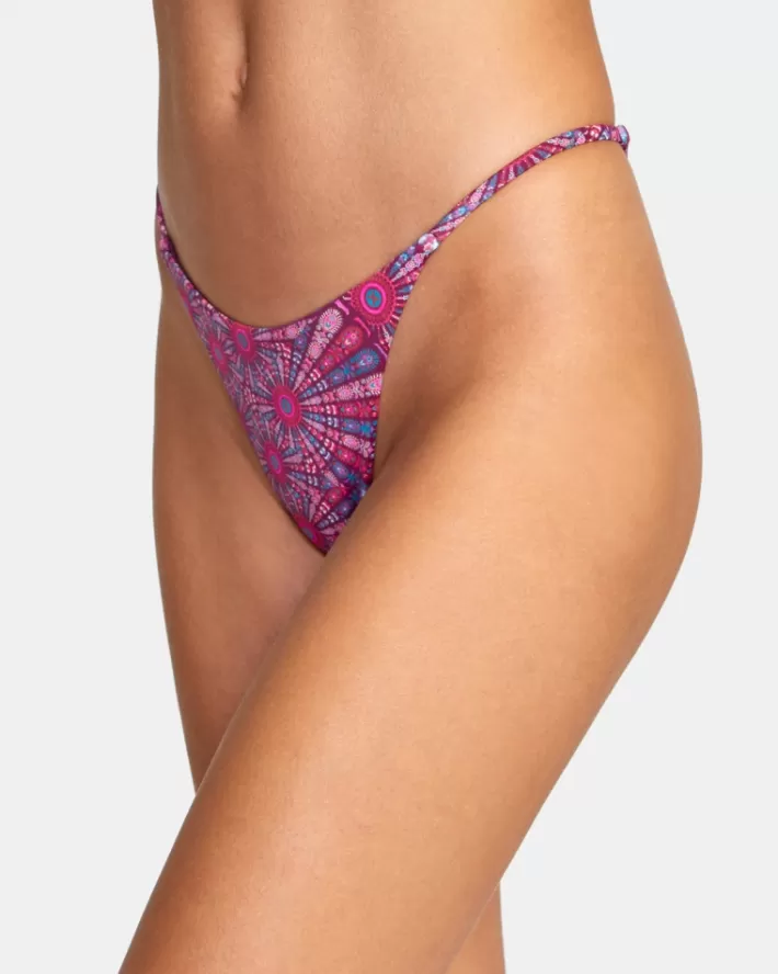 RVCA Calças De Biquíni Psilocin Skimpy French Feminino | VJPFKZ-748<MULHER Calças De Biquíni