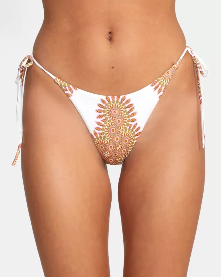 RVCA Calças De Biquíni Serotonin Tie French Feminino | AQOGSR-012<MULHER Calças De Biquíni