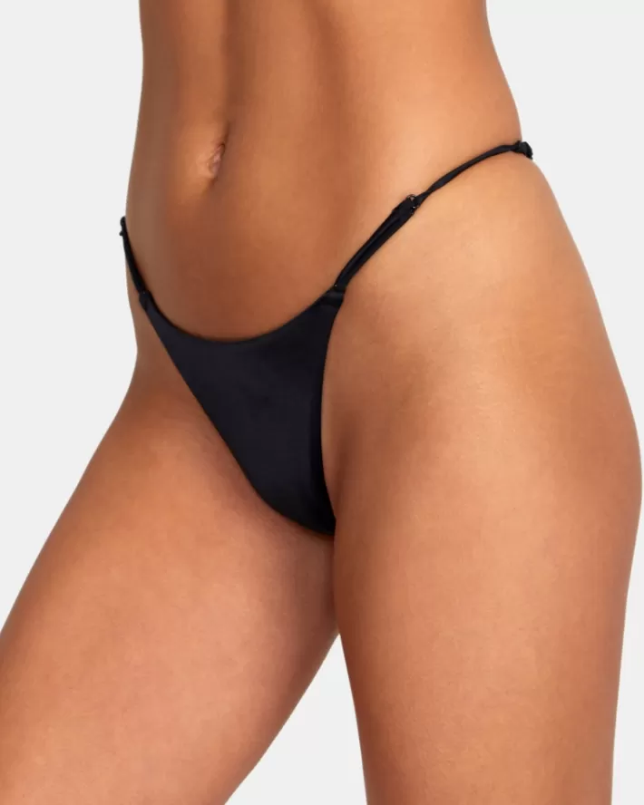 RVCA Calças De Biquíni Solid Ultra Skimpy Feminino | INLHCB-987<MULHER Calças De Biquíni