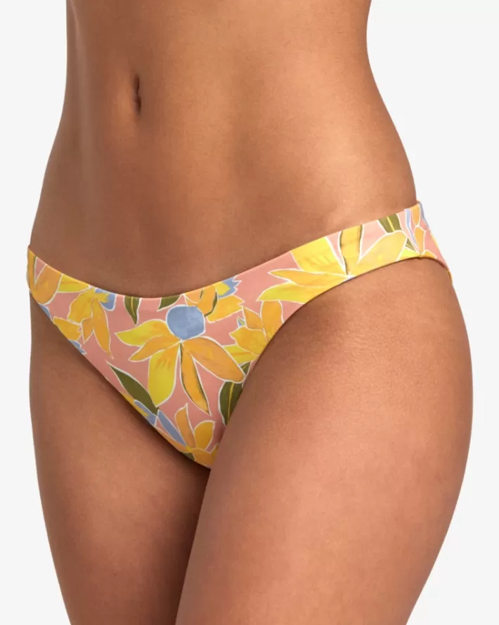 RVCA Calças De Biquíni Sunkissed Reversible Medium Feminino | ZSYQPI-901<MULHER Calças De Biquíni