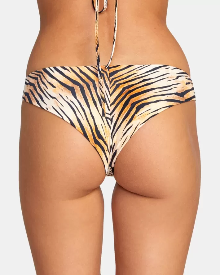 RVCA Calças De Biquíni Tigher Cheeky Feminino | KNDAOZ-952<MULHER Calças De Biquíni