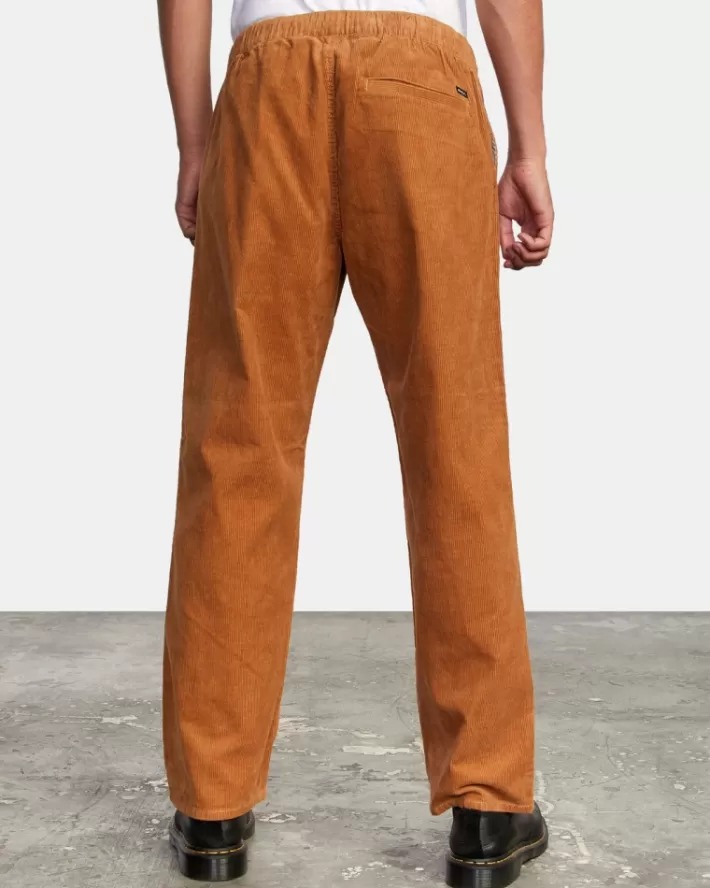 RVCA Calças Americana Elastic Cord Masculino | WGMQVY-932< Calças