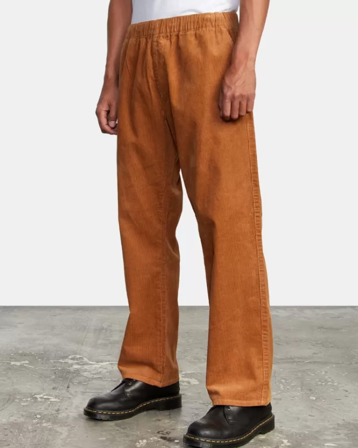 RVCA Calças Americana Elastic Cord Masculino | WGMQVY-932< Calças