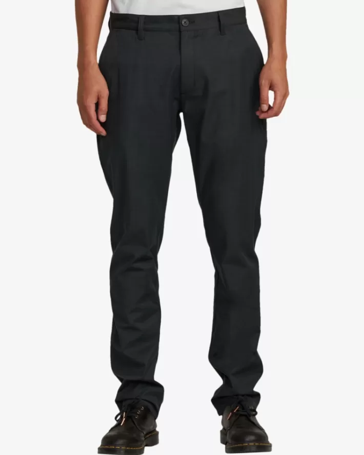 RVCA Calças Back In Tech Chinos Masculino | OXLAND-540< Calças