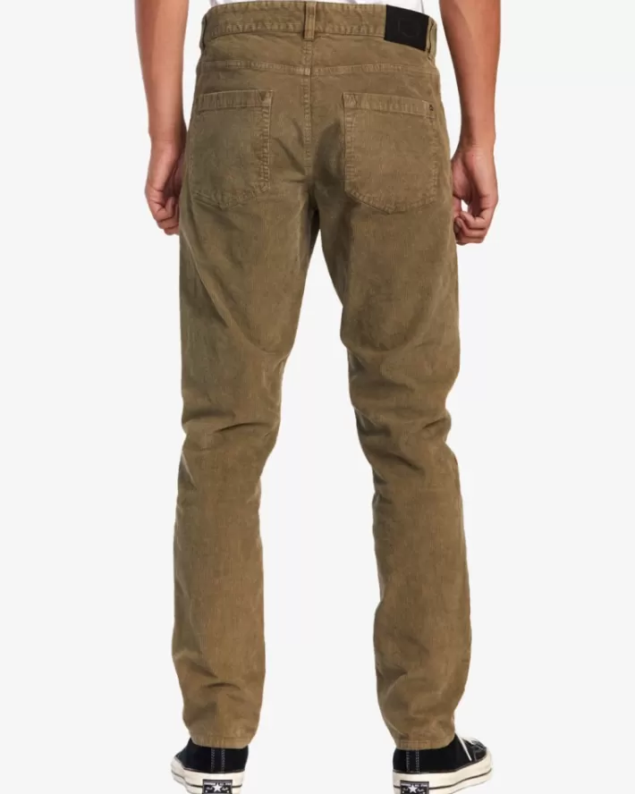 RVCA Calças Daggers Pigment Corduroy Masculino | XIWKCZ-379< Calças