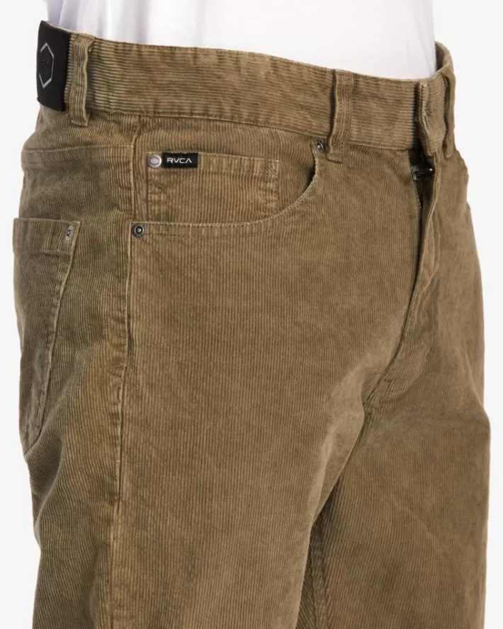 RVCA Calças Daggers Pigment Corduroy Masculino | XIWKCZ-379< Calças