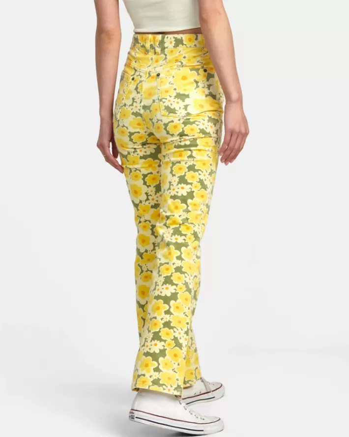 RVCA Calças Groove Corduroy Feminino | AJYBUE-920<MULHER Calças