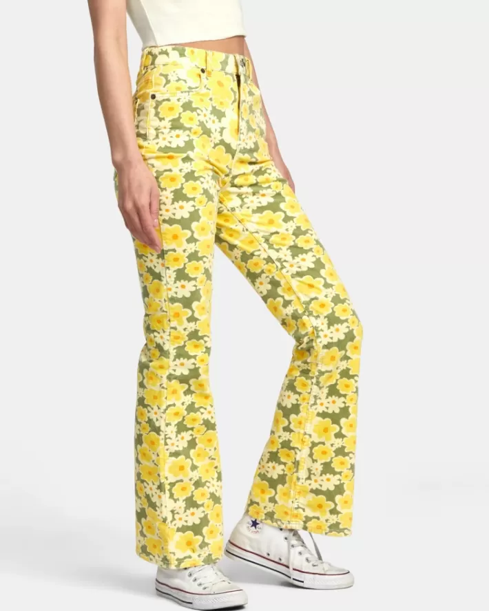 RVCA Calças Groove Corduroy Feminino | AJYBUE-920<MULHER Calças