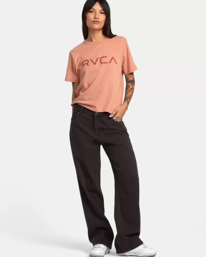 RVCA Calças Heritage Loose Fit Feminino | MIAGSJ-854<MULHER Calças