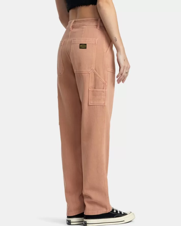 RVCA Calças Recession Coleções Workwear Feminino | ZBFHPA-856<MULHER Calças