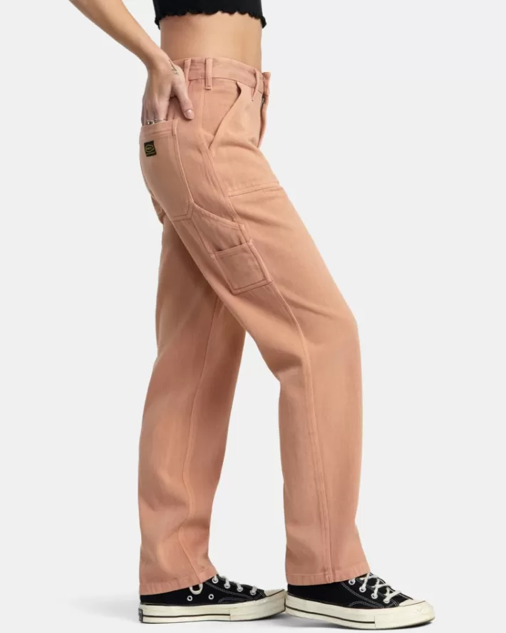 RVCA Calças Recession Coleções Workwear Feminino | ZBFHPA-856<MULHER Calças