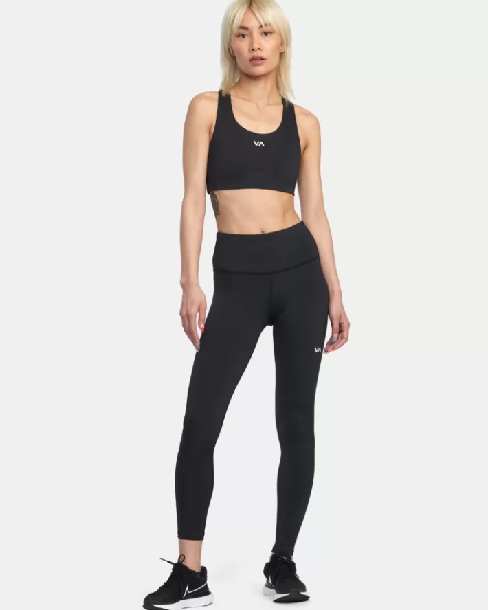 RVCA Calças VA Essential Workout Leggings Feminino | QMKYAF-521<MULHER Calças