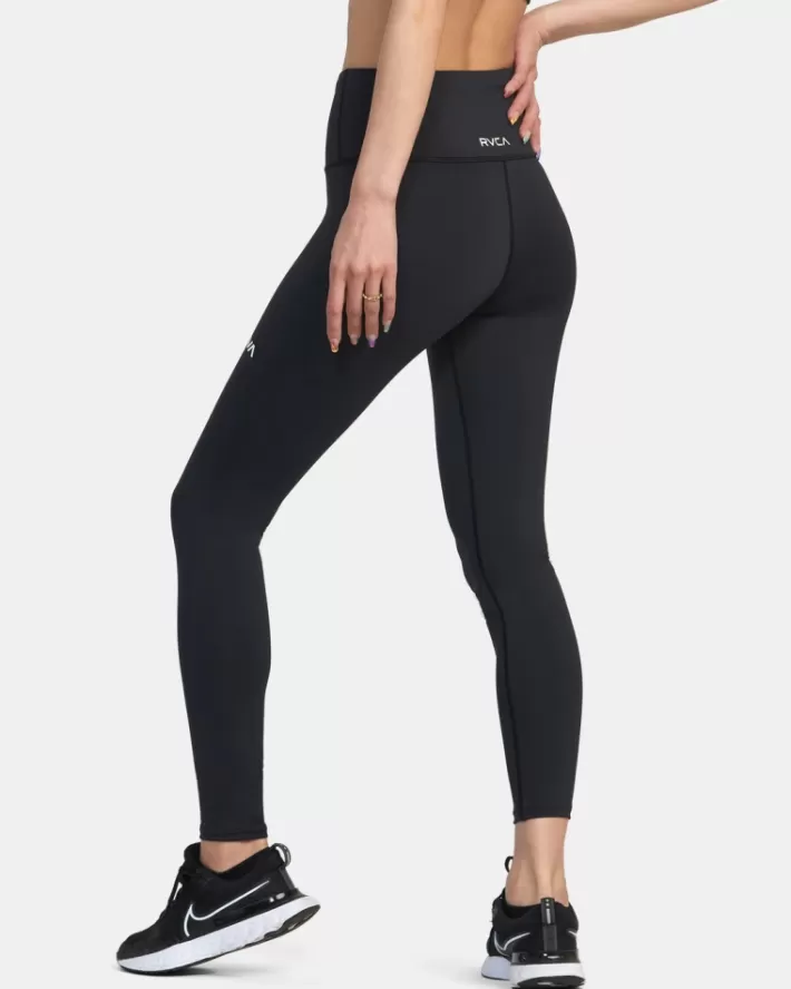 RVCA Calças VA Essential Workout Leggings Feminino | QMKYAF-521<MULHER Calças